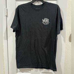 Vans black t-shirt XL